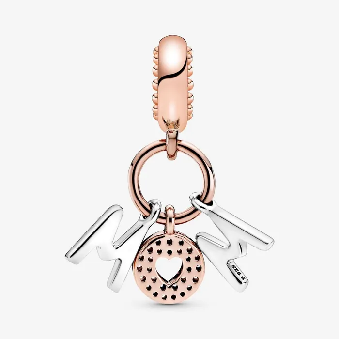 Dangle Charms Women Pandora Mum Letters Dangle Charm