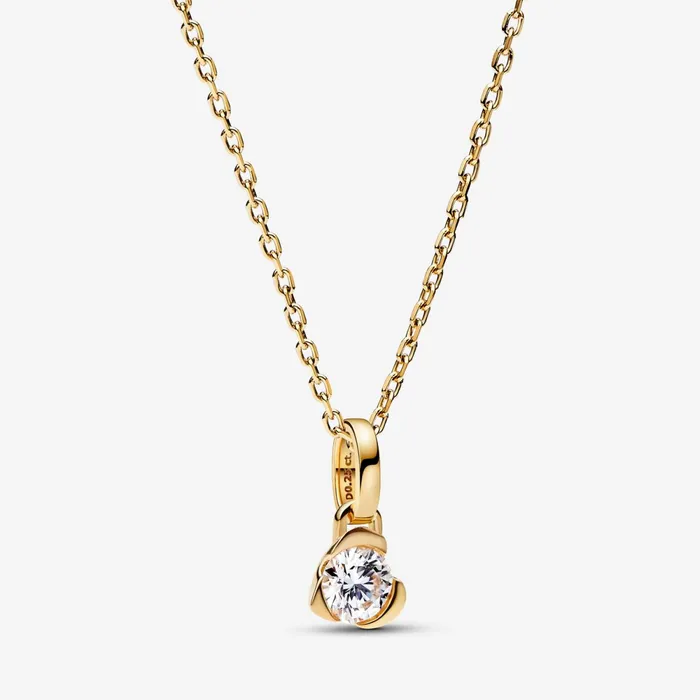 Dangle Charms Women Pandora Online Talisman 14k Gold Labgrown Diamond Heart Pendant