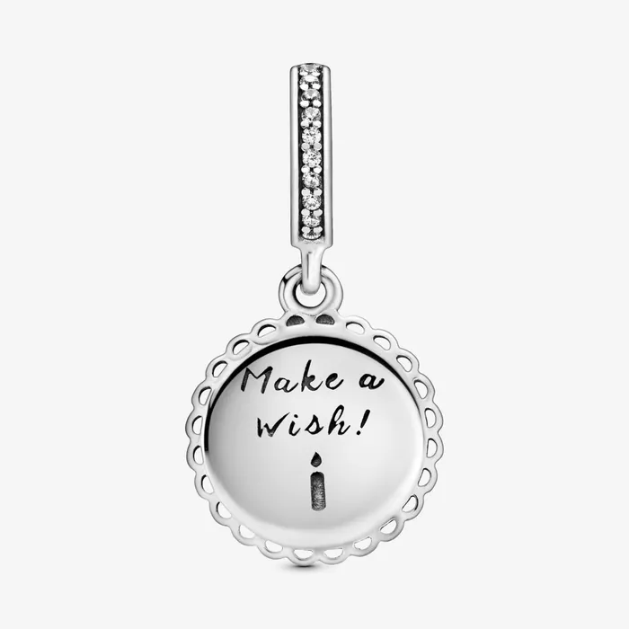 Dangle Charms Women Pandora Pink Birthday Cake Dangle Charm