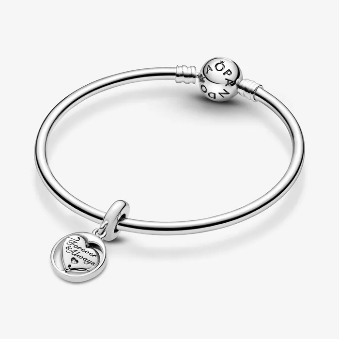 Dangle Charms Women Pandora Spinning Forever and Always Soulmate Dangle Charm