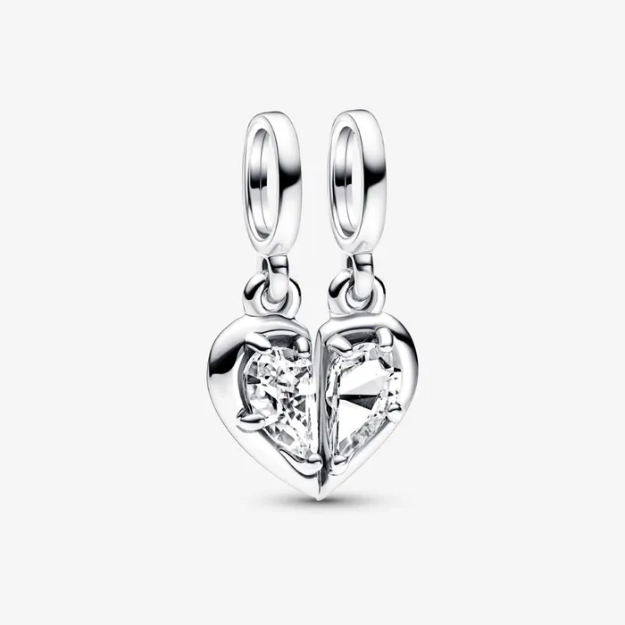 Dangle Charms Women Pandora Splittable Mother and Daughter Dangle Charm