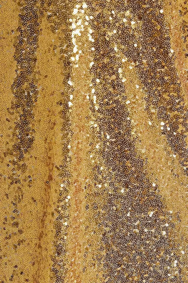 Delilaah Mini Dress 8211 Strappy V Neck Slip Sequin Dress In Gold Sequins Women Showpo Curve Clothes