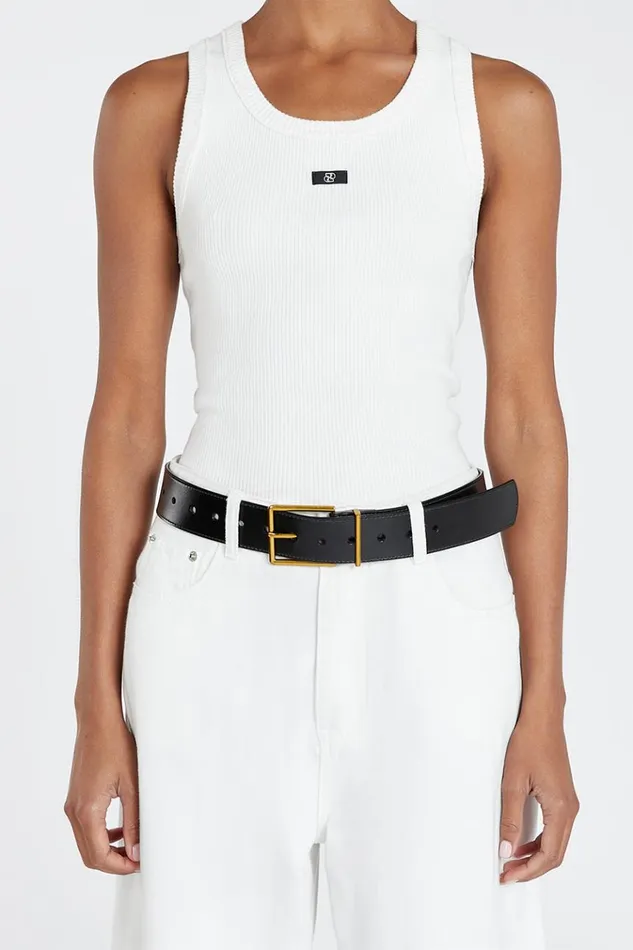 DISSH Belts HUDSON BLACK LEATHER BELT 8211 Women
