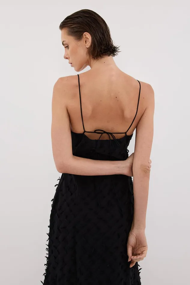 DISSH Event Dresses PALOMA BLACK BIAS SLIP DRESS 8211 Women
