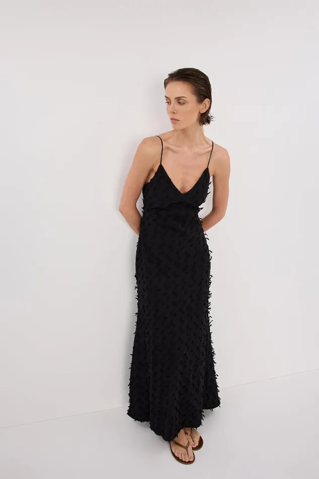 DISSH Event Dresses PALOMA BLACK BIAS SLIP DRESS 8211 Women