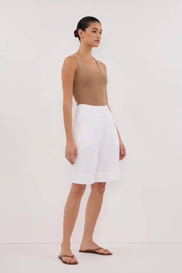 DISSH Knitted DEVIN TAN RACER KNIT TANK 8211 Women