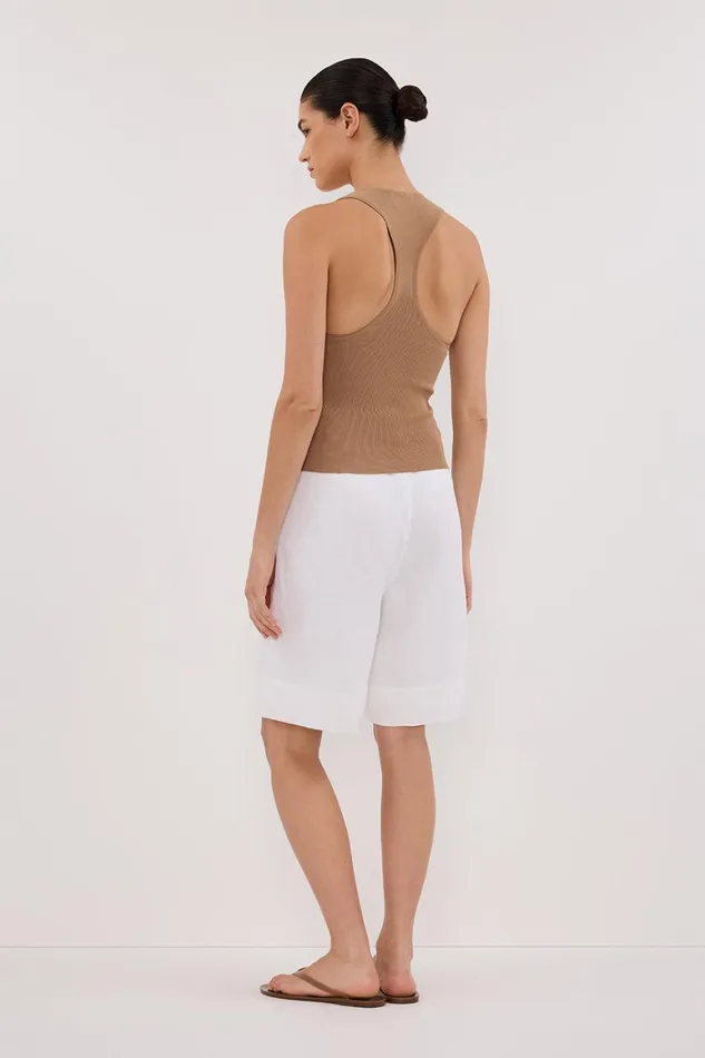 DISSH Knitted DEVIN TAN RACER KNIT TANK 8211 Women