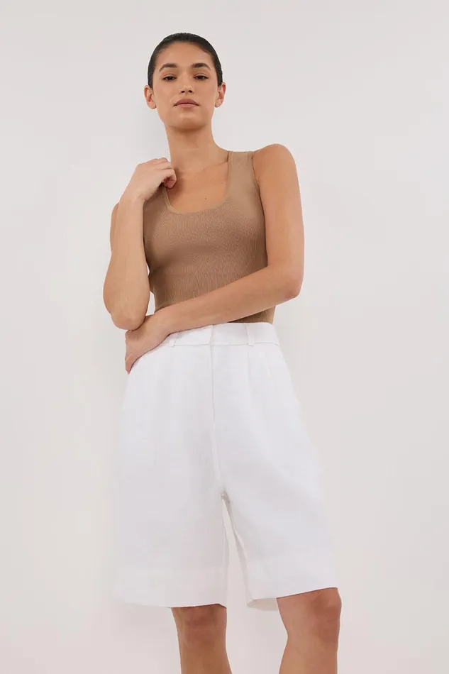 DISSH Knitted DEVIN TAN RACER KNIT TANK 8211 Women