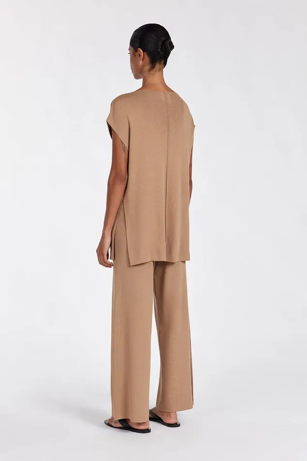 DISSH Knitted MABLE TAN LONGLINE KNIT TOP 8211 Women