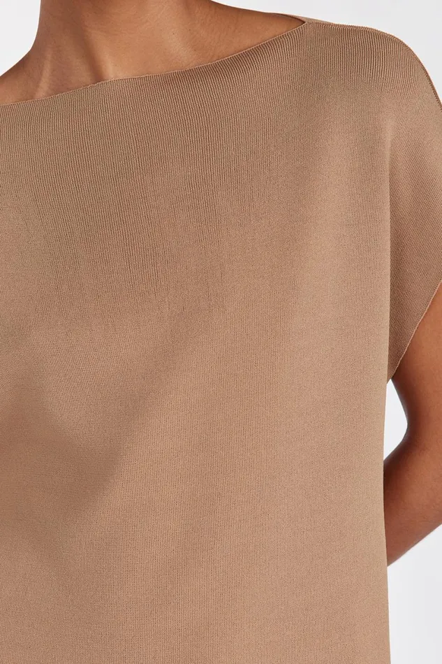 DISSH Knitted MABLE TAN LONGLINE KNIT TOP 8211 Women