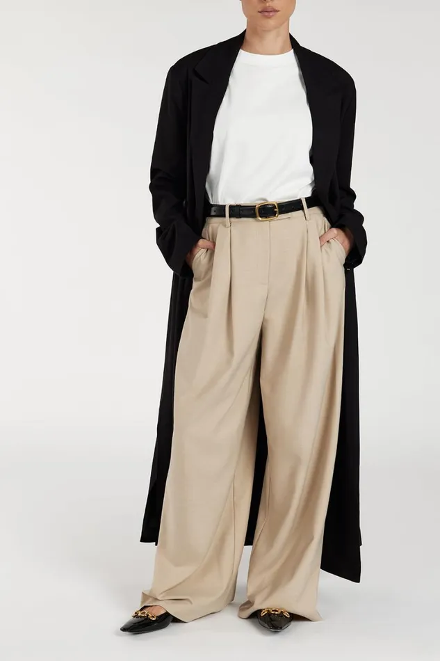 DISSH Pants LOUIE NATURAL WIDE LEG PANT 8211 Women