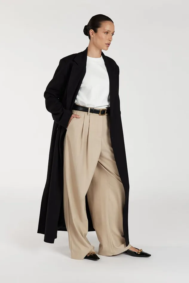 DISSH Pants LOUIE NATURAL WIDE LEG PANT 8211 Women