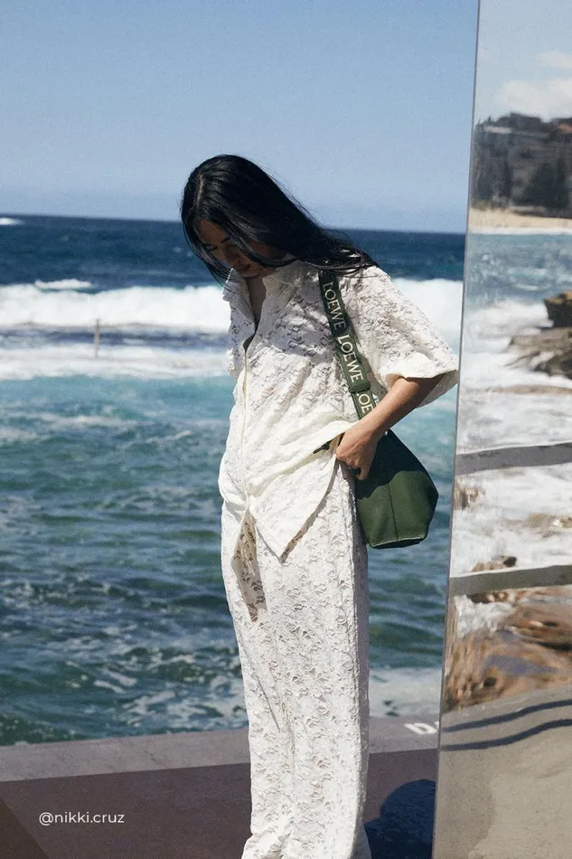 DISSH Pants LOULA WHITE LACE PANT 8211 Women