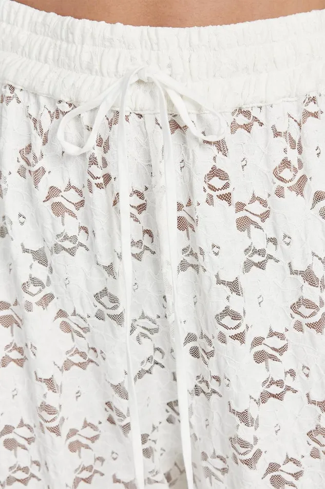 DISSH Pants LOULA WHITE LACE PANT 8211 Women