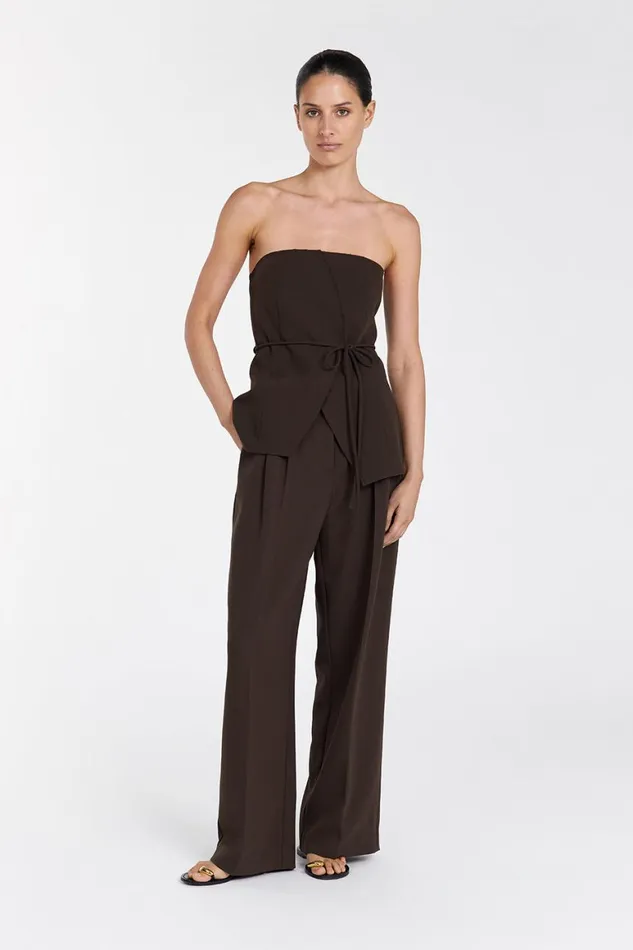 DISSH Pants ZENDAYA BITTER CHOC PANT 8211 Women