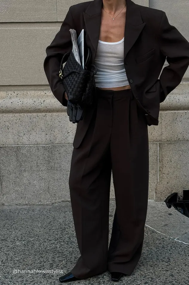 DISSH Pants ZENDAYA BITTER CHOC PANT 8211 Women