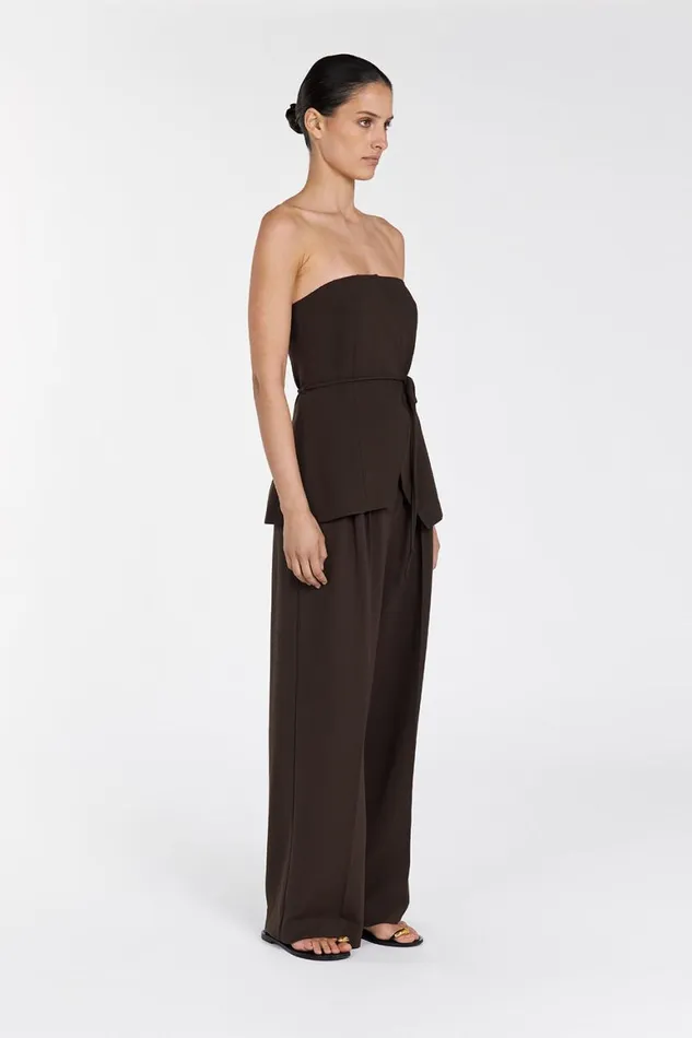 DISSH Pants ZENDAYA BITTER CHOC PANT 8211 Women