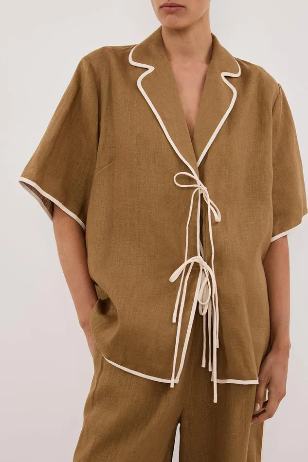 DISSH Shirts VON FERN LINEN SHIRT 8211 Women