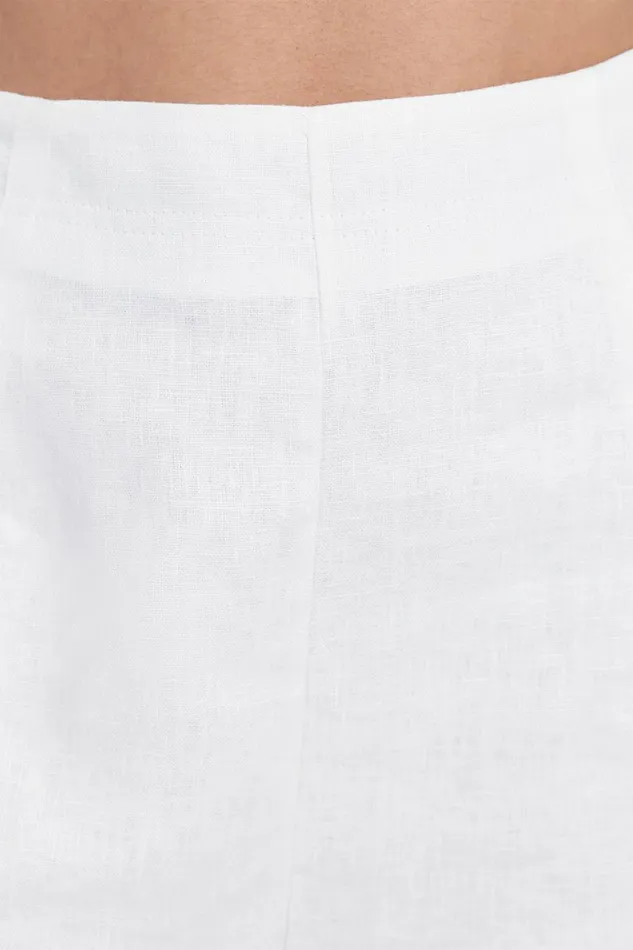 DISSH Shorts CORY WHITE LINEN SHORT 8211 Women