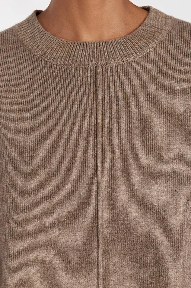 DISSH Sweaters CLEMENCE CHOC MARLE KNIT JUMPER 8211 Women