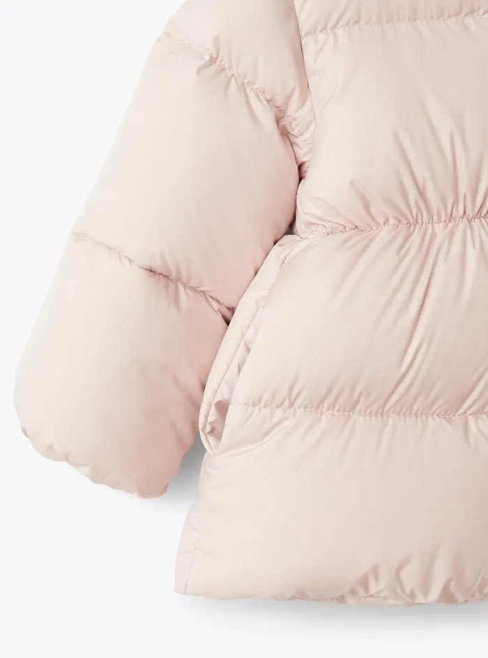 Downjackets Baby 036 Il Gufo Aline Jacket With Ecofur Hood