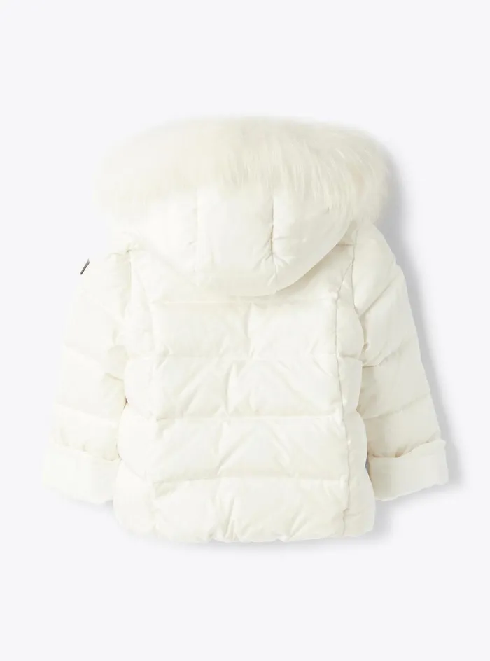 Downjackets Girl 216 Il Gufo Taffeta Down Jacket