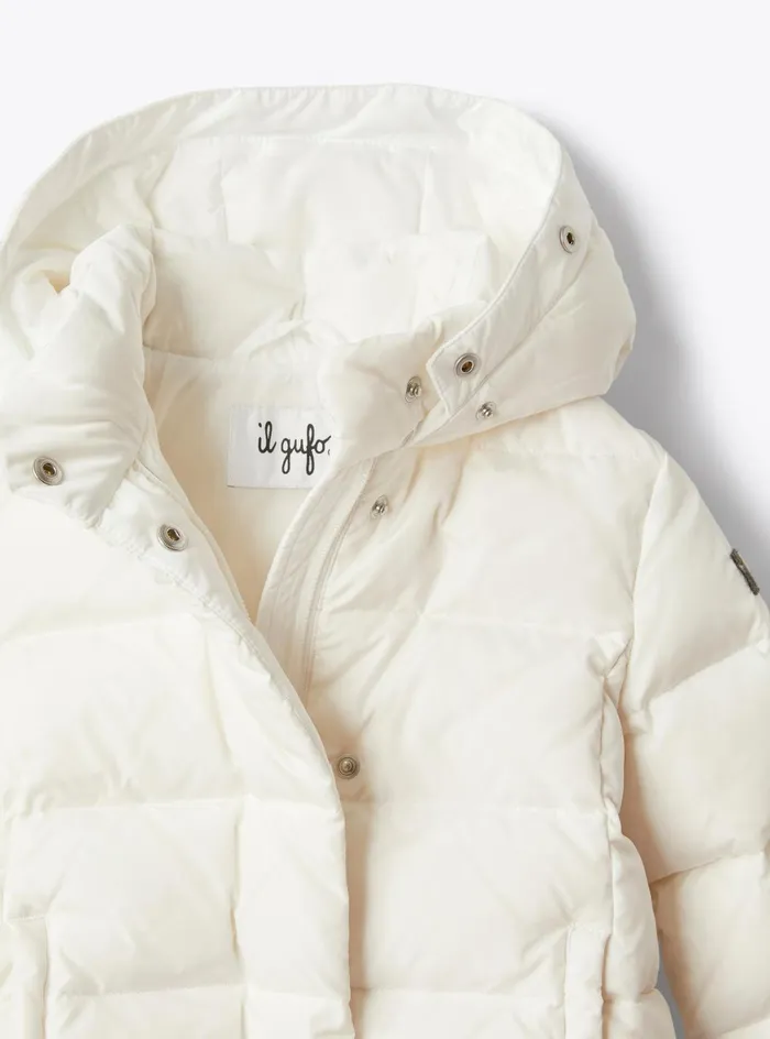 Downjackets Girl 216 Il Gufo Taffeta Down Jacket
