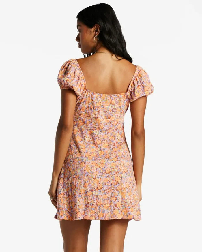 Dream Girl Mini Dress Multi Women Billabong Mini Dresses