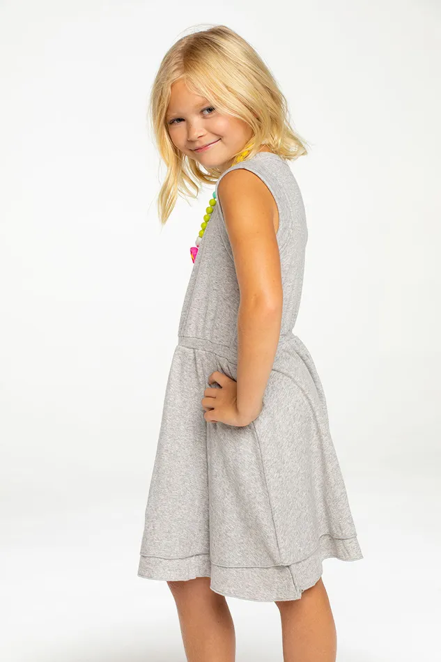 Dresses and Skirts Chaser Brand Girls Baby Rib Rolled Armhole Tank Dress
