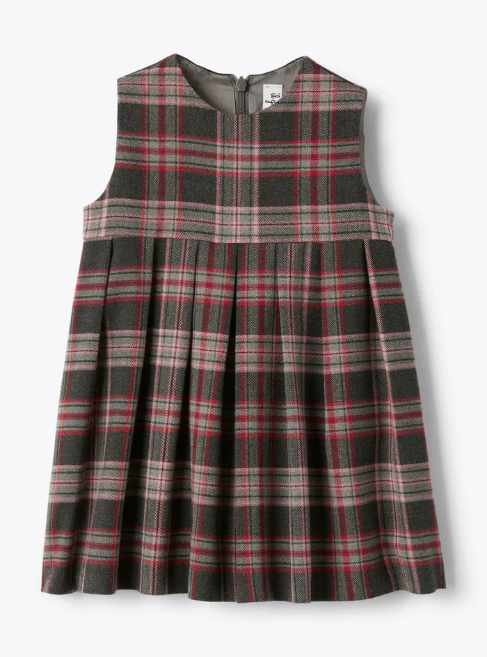 Dresses Girl 216Baby 036 Il Gufo Sleeveless Technowool Dress