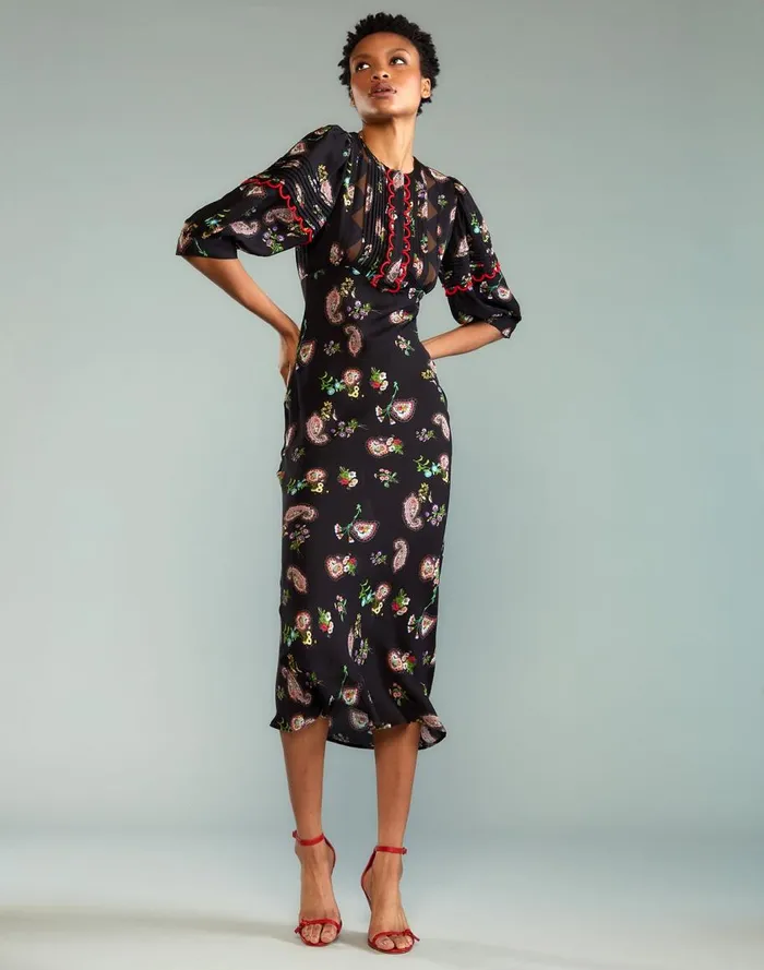 Dresses Women Cynthia Rowley Midnight Garden Dress