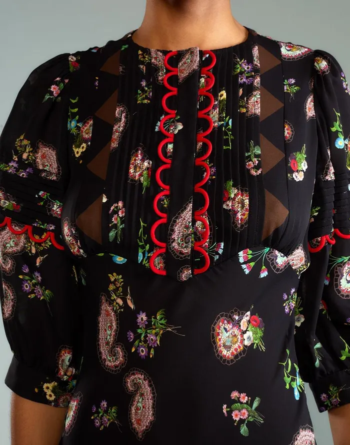 Dresses Women Cynthia Rowley Midnight Garden Dress
