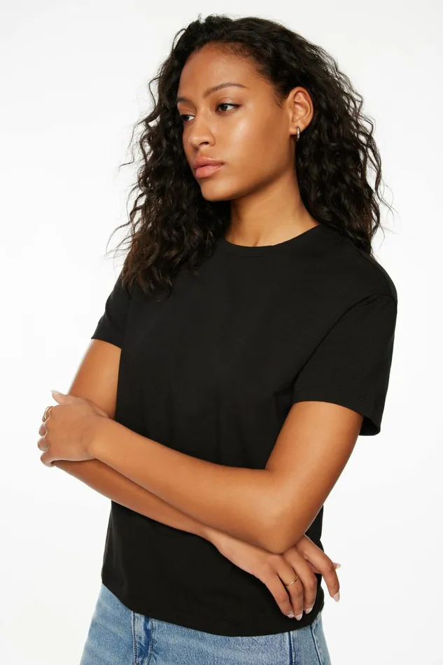 Dynamite Tops Women Arlo TShirt Black