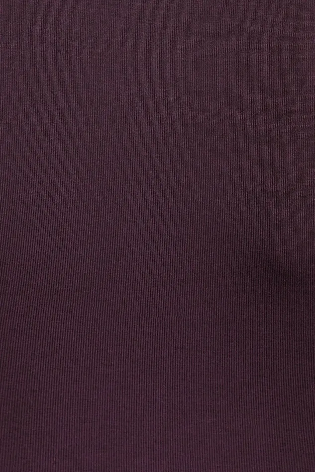 Dynamite Tops Women Drea Jersey Crewneck T Shirt Burgundy