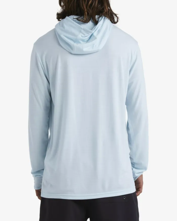 Eclipse Hooded Long Sleeve Surf TShirt Coastal Men Billabong TShirts