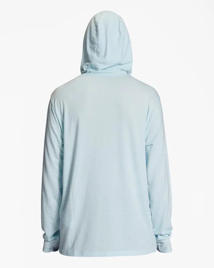 Eclipse Hooded Long Sleeve Surf TShirt Coastal Men Billabong TShirts