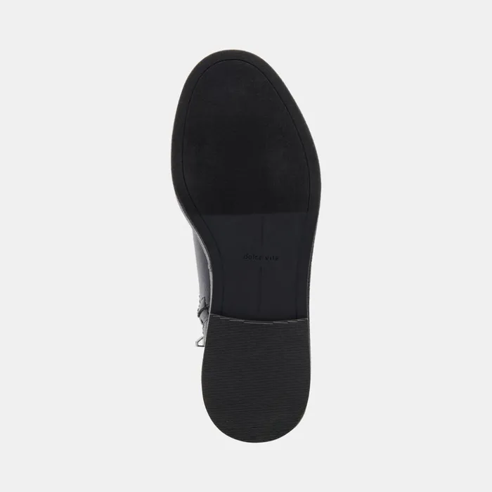 Elyse H2O Boots Black Leather Women Dolce Vita Boots and Booties