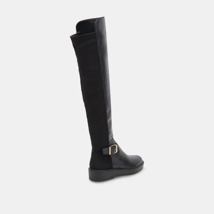 Ember Boots Black Leather Women Dolce Vita Boots and Booties