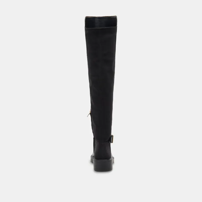 Ember Boots Black Leather Women Dolce Vita Boots and Booties