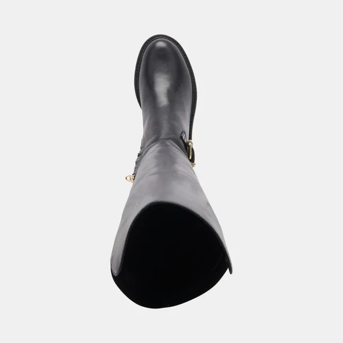 Ember Boots Black Leather Women Dolce Vita Boots and Booties