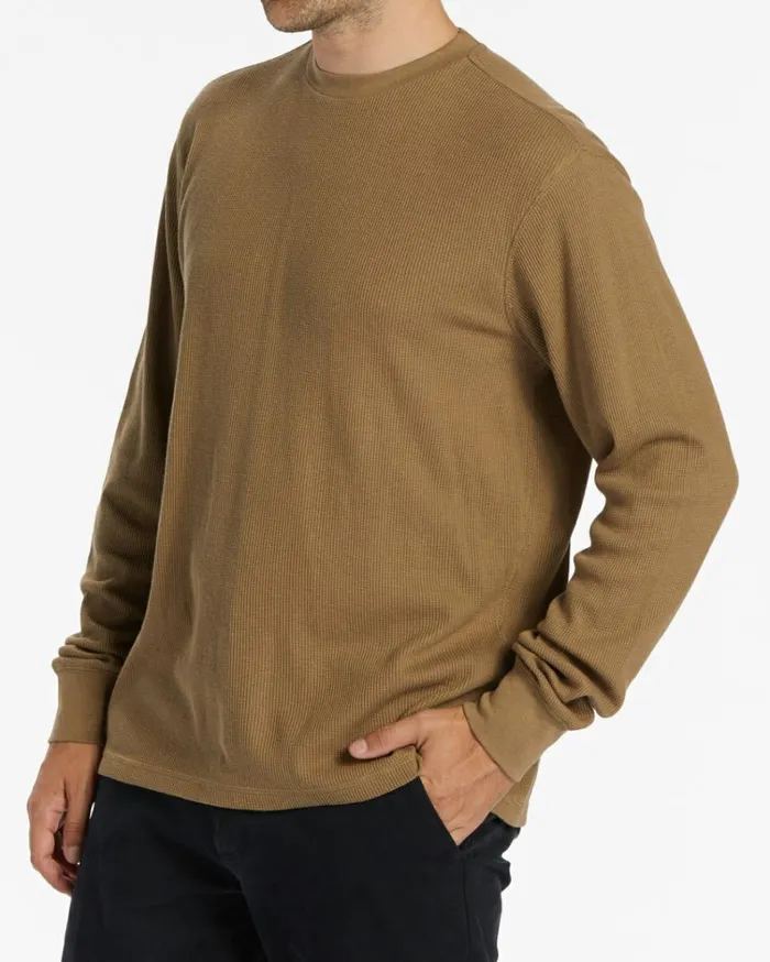 Essential Long Sleeve Thermal Top Gravel Men Billabong TShirts
