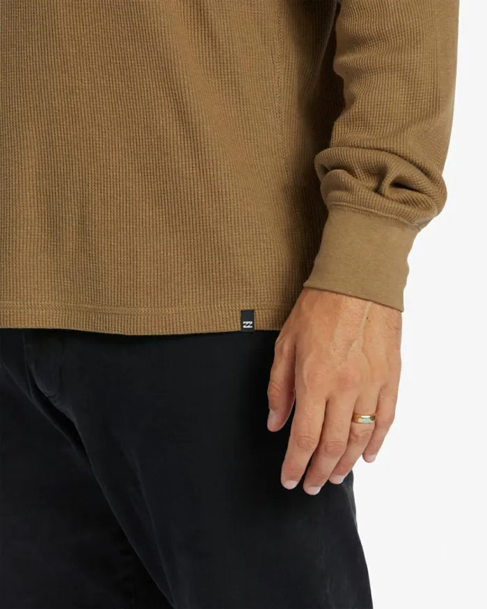 Essential Long Sleeve Thermal Top Gravel Men Billabong TShirts