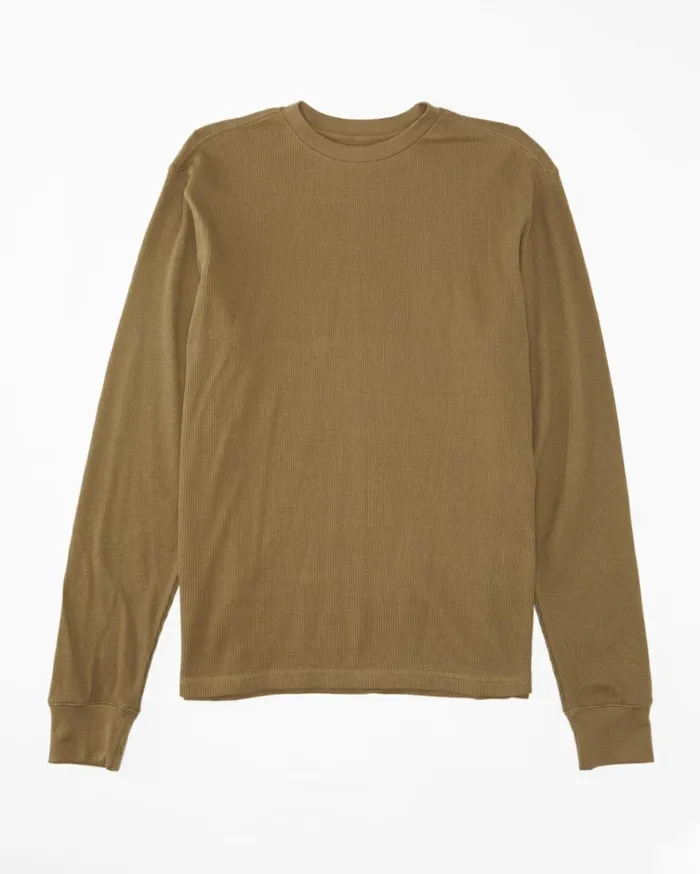 Essential Long Sleeve Thermal Top Gravel Men Billabong TShirts