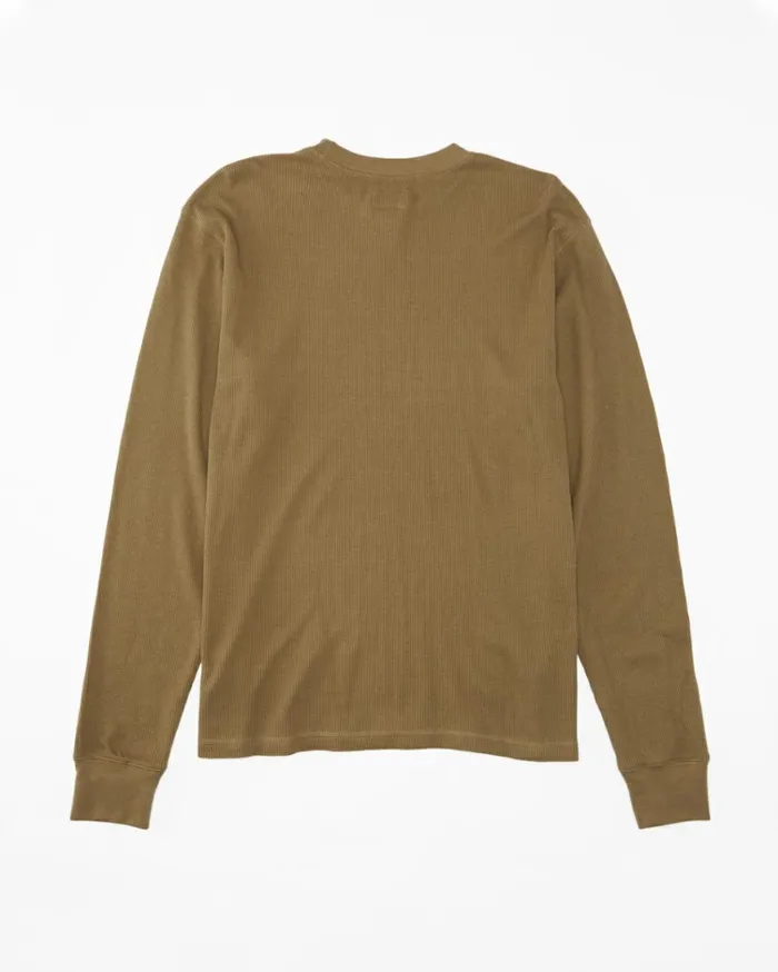 Essential Long Sleeve Thermal Top Gravel Men Billabong TShirts