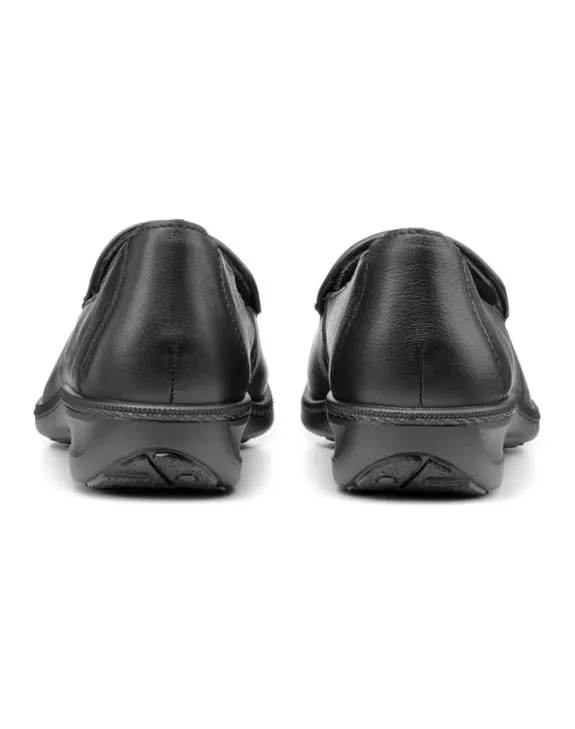 Faith II Shoes Black Women Hotter Flat Shoes