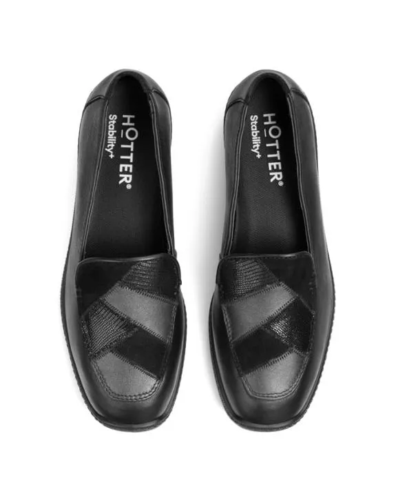 Faith II Shoes Black Women Hotter Flat Shoes