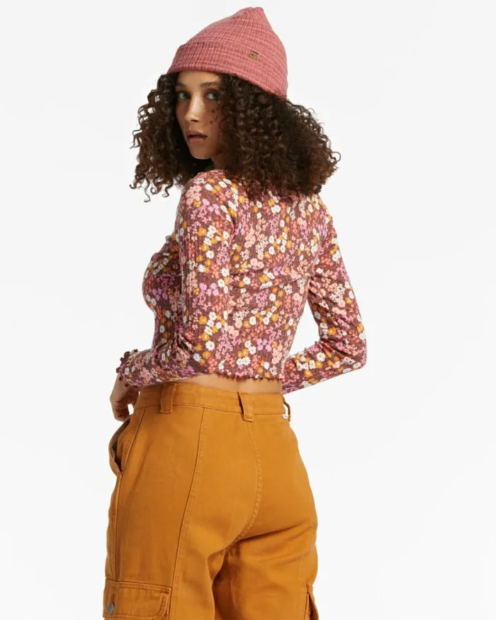 Falling In Love Top Deep Sienna Women Billabong Tops