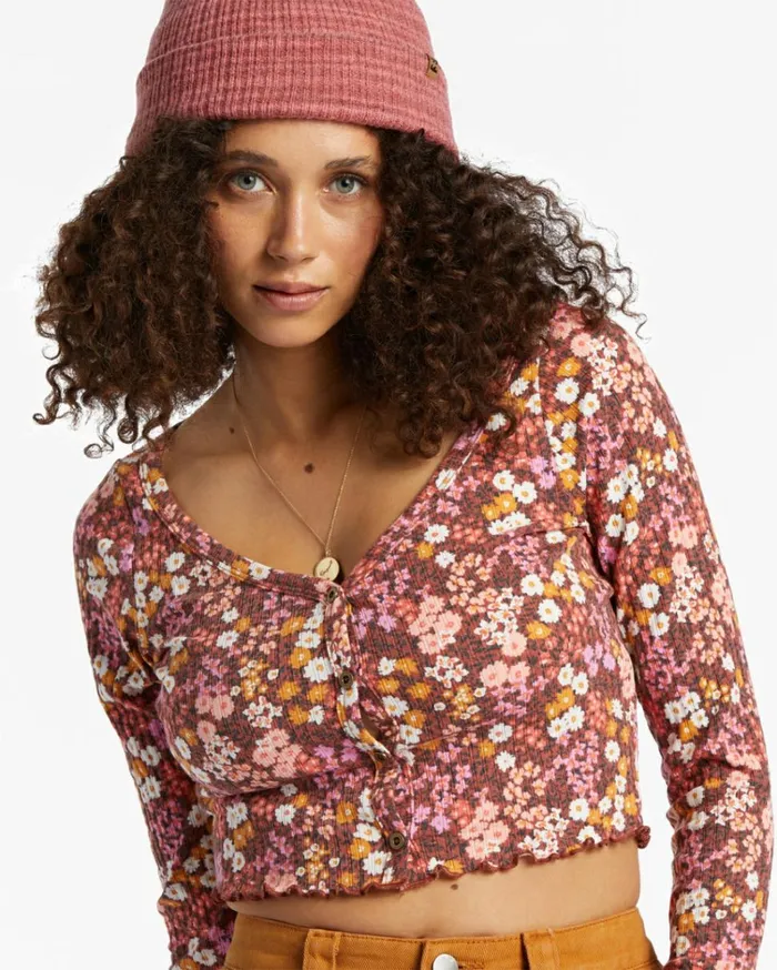 Falling In Love Top Deep Sienna Women Billabong Tops