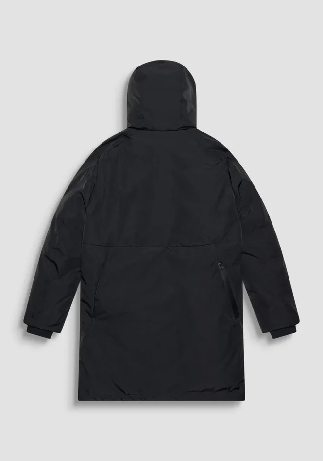 Field Jackets And Coats Men Antony Morato Regular Fit Black Parka In Sustainable Polyester With Logo Black