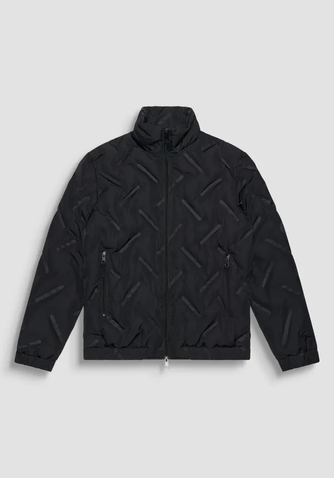 Field Jackets And Coats Men Antony Morato Regular Fit Fabric Jacket With Synthetic Dupont Sorona Padding Black Field Jackets And Coats Men Antony Morato Regular Fit Fabric Jacket With Synthetic Dupont Sorona Padding Black